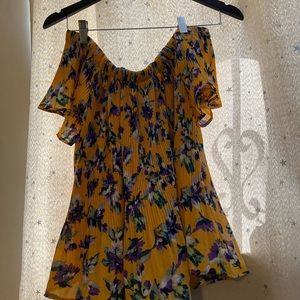 Rosey Burg Floral Blouse